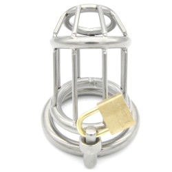 penal code locking male chastity cage