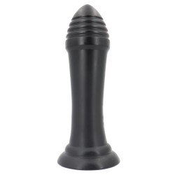 pvc extra girthy 10 6 inch anal plug