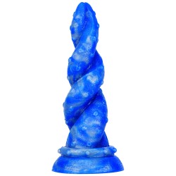 blue sky silicone butt plug squid